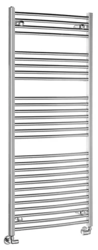 Íves radiátor, Aqualine ALYA íves fürdőszobai radiátor, 600x1420 mm, króm LLC204
