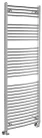 Íves radiátor, Aqualine ALYA íves fürdőszobai radiátor, 600x1703 mm, króm LLC205