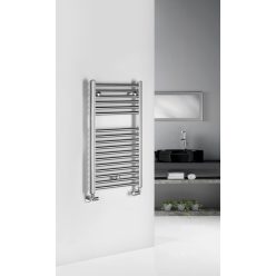   Egyenes radiátor, Aqualine ALYA fürdőszobai radiátor, 450x803 mm, króm LLR101