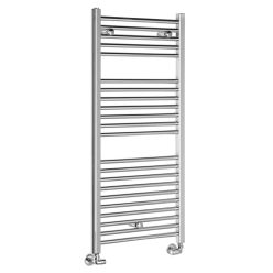   Egyenes radiátor, Aqualine ALYA fürdőszobai radiátor, 500x1110 mm, króm LLR102