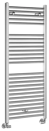 Egyenes radiátor, Aqualine ALYA fürdőszobai radiátor, 500x1230 mm, króm LLR104