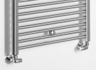 Egyenes radiátor, Aqualine ALYA fürdőszobai radiátor, 600x1420 mm, króm LLR105