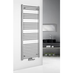   Egyenes radiátor, Aqualine ALYA fürdőszobai radiátor, középső bekötéssel, 600x1600 mm, LLS305