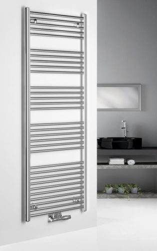 Egyenes radiátor, Aqualine ALYA fürdőszobai radiátor, középső bekötéssel, 600x1785 mm, LLS306