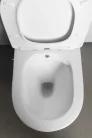 WC, Sapho Paco RIMLESS monoblokkos WC, ülőke nélkül, csapteleppel, bidézuhannyal PC1012RX