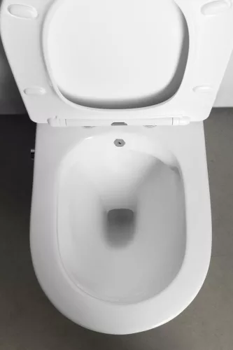 WC, Sapho Paco RIMLESS monoblokkos WC, ülőke nélkül, csapteleppel, bidézuhannyal PC1012RX