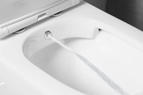 WC, Sapho Paco RIMLESS monoblokkos WC, ülőke nélkül, csapteleppel, bidézuhannyal PC1012RX