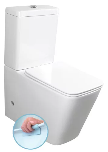 WC, Sapho Porto RIMLESS monoblokkos WC PC102WR