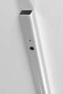 Zuhanykabin alkatrész, Sapho Polyasan ZOOM LINE toldó profil, 20mm, króm ZL920