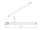 Merevítő, Sapho Polysan MODULAR Kiegészítő merevítő MSBR1-hez, 80 cm MSBR4