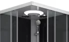 Hidromasszázs zuhanykabin, Sanotechnik Miami hidromasszázs zuhanykabin CL21 fekete/króm