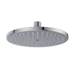   Kézizuhany, Diplon BQT5001 Esőztető zuhanyfej, ABS rendszer öntisztítóval 20 cm