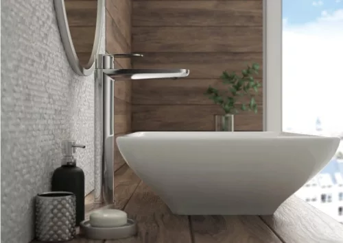 Mosdó csaptelep, Deante Alpinia mosdó csaptelep, magas, króm BGA_020K