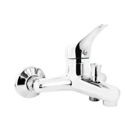   Kádtöltő csaptelep, Deante Joko kádtöltő csaptelep, fali, króm BOJ_010M