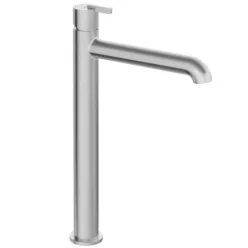   Mosdó csaptelep, Deante Silia magas mosdó csaptelep, szálcsiszolt acél BQS_F20K