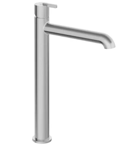 Mosdó csaptelep, Deante Silia magas mosdó csaptelep, szálcsiszolt acél BQS_F20K