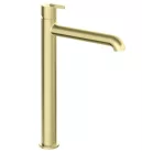 Mosdó csaptelep, Deante Silia magas mosdó csaptelep, szálcsiszolt arany BQS_R20K