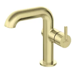   Mosdó csaptelep, Deante Silia mosdó csaptelep szálcsiszolt arany BQS_R24M