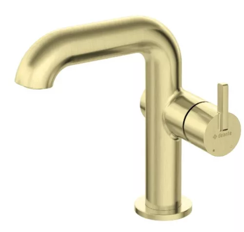 Mosdó csaptelep, Deante Silia mosdó csaptelep szálcsiszolt arany BQS_R24M