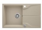 Mosogatótálca, Deante Andante 1 medencés, gránit, csepegtetővel, homok ZQN_7113
