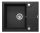 Mosogatótálca, Deante Andante 1 medencés, csepegtetővel, gránit, grafit ZQN_211A