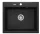 Mosogatótálca, Deante Andante 1 medencés, gránit mosogató, grafit ZQN_2103