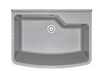 Mosogatótálca, Deante Garden ipari mosogató, 1 medencés, fali, szürke ZYT_310B