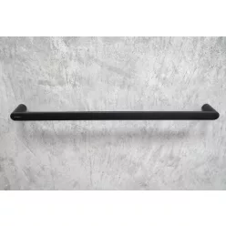   Törölközőtartó, Deante Round fali törölközőtartó, 60 cm, fekete ADR_N621