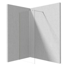   Walk-in, Deante Prizma walk-in zuhanyfal, króm, 80 cm KTJ_038P