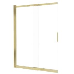   Kádparaván, Deante Prizma kádparaván 100x140 szálcsiszolt arany KTJ_R73R