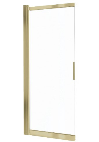 Kádparaván, Deante Prizma kádparaván 100x140 szálcsiszolt arany KTJ_R73R