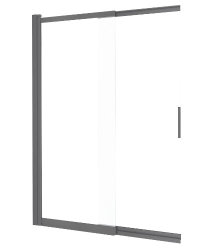 Kádparaván, Deante Prizma kádparaván 100x140 titán KTJ_D73R