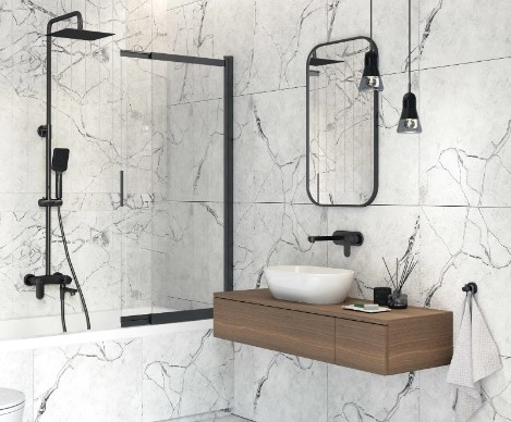 Kádparaván, Deante Prizma kádparaván 100x140 króm KTJ_073R