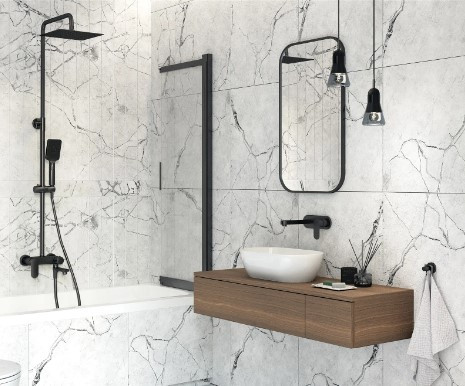 Kádparaván, Deante Prizma kádparaván 100x140 króm KTJ_073R