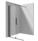 Walk-in, Deante Prizma tolóajtós walk-in, fekete, 120 cm KTJ_N32R