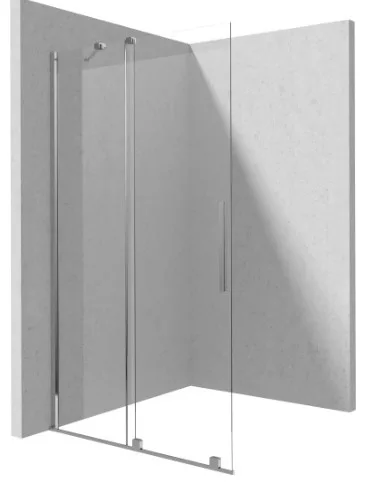 Walk-in, Deante Prizma tolóajtós walk-in, 90 cm, króm KTJ_039R