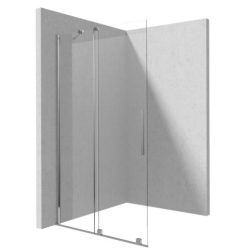   Walk-in, Deante Prizma tolóajtós walk-in, 120 cm, króm KTJ_032R