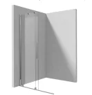 Walk-in, Deante Prizma tolóajtós walk-in, 100 cm, króm KTJ_030R