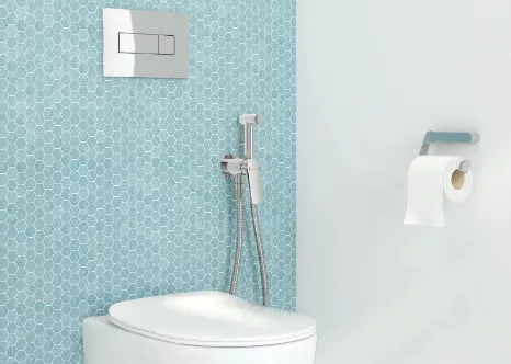 Öblítőtartály, Deante Peonia falsík alatti+wc+wc ülőke+nyomólap, fehér CDES6ZPW
