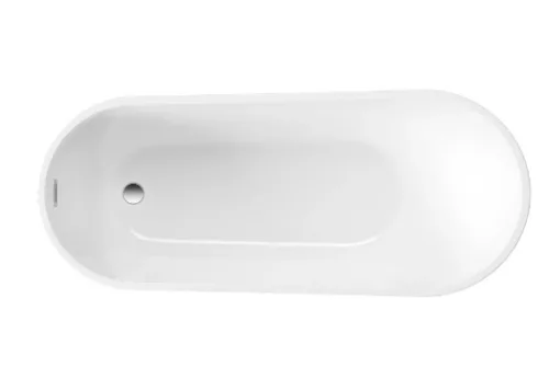 Kád, Deante Arnika szabadonálló, aszimmetrikus kád, fehér 160x72 cm KDA_016W