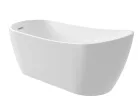 Kád, Deante Arnika szabadonálló, aszimmetrikus kád, fehér 160x72 cm KDA_016W