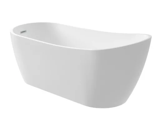 Kád, Deante Arnika szabadonálló, aszimmetrikus kád, fehér 160x72 cm KDA_016W