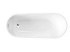 Kád, Deante Arnika szabadonálló, aszimmetrikus kád, fehér 170x72 cm KDA_017W