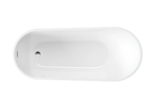 Kád, Deante Arnika szabadonálló, aszimmetrikus kád, fehér 170x72 cm KDA_017W