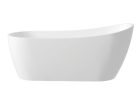 Kád, Deante Arnika szabadonálló, aszimmetrikus kád, fehér 170x72 cm KDA_017W