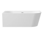 Kád, Deante Silia akril sarok/szabadonálló kád, balos 150x75 KDS_015L