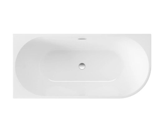 Kád, Deante Silia akril sarok/szabadonálló kád, balos 150x75 KDS_015L