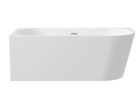 Kád, Deante Silia akril sarok/szabadonálló kád, balos 160x75 KDS_016L