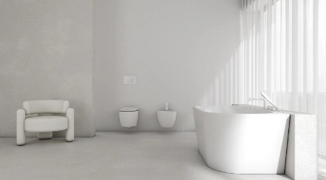 Kád, Deante Silia akril fali/szabadonálló kád 160x75 KDS_016W