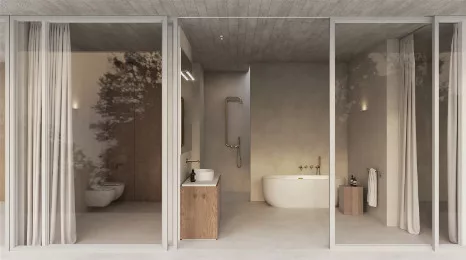 Kád, Deante Alpinia ovális, szabadonálló kád 170x79 KDU_017W